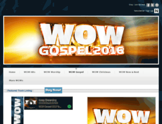 wowgospel.com screenshot
