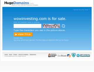 wowinvesting.com screenshot