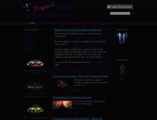wowmogcompanion.com screenshot