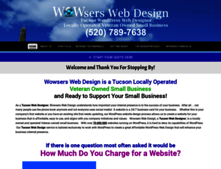 wowserswebdesign.com screenshot