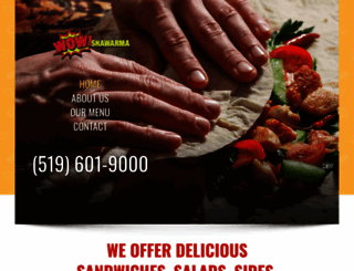 wowshawarma.ca screenshot