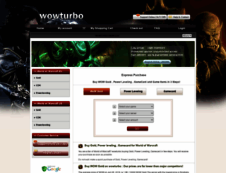 wowturbo.com screenshot