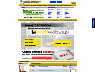wozkiwidlowe.com.pl screenshot