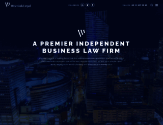 wozniaklegal.com screenshot