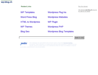 wp-blog.ch screenshot