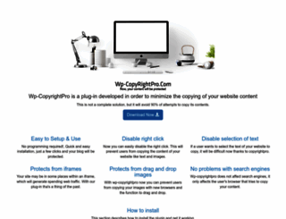 wp-copyrightpro.com screenshot