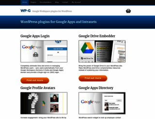 wp-glogin.com screenshot