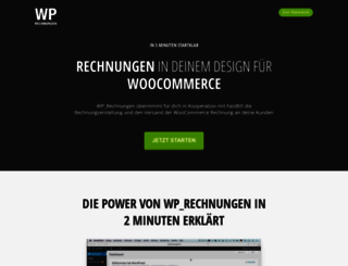 wp-rechnungen.de screenshot