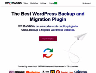 wp-staging.com screenshot
