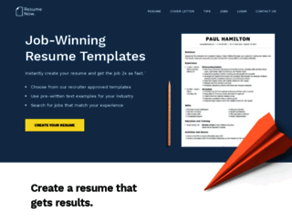 wp.resume-now.com screenshot