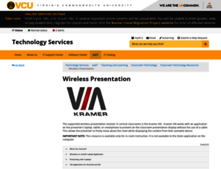 wp.vcu.edu screenshot