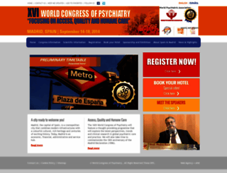 wpamadrid2014.com screenshot
