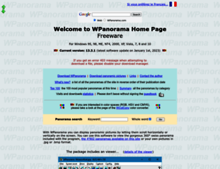 wpanorama.com screenshot