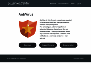 wpantivirus.com screenshot