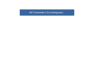 wpcommenter.com screenshot