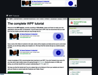 wpf-tutorial.com screenshot