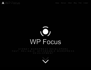 wpfocus.com.au screenshot