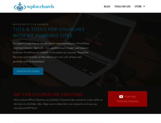 wpfor.church screenshot