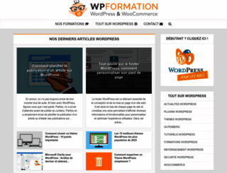 wpformation.com screenshot