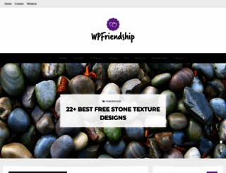 wpfriendship.com screenshot