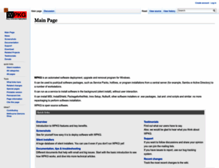 wpkg.org screenshot