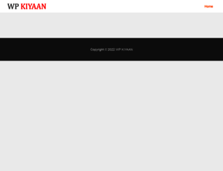 wpkiyaan.com screenshot