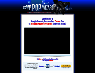 wppopwizard.com screenshot