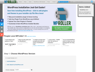 wproller.com screenshot