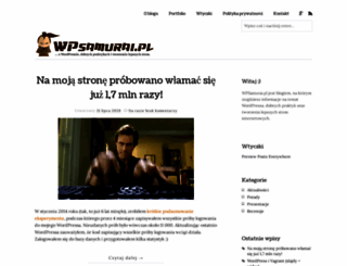wpsamurai.pl screenshot