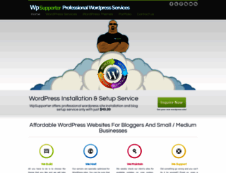 wpsupporter.com screenshot