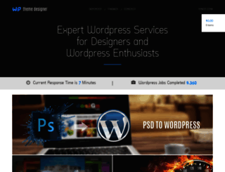 wpthemedesigner.com screenshot