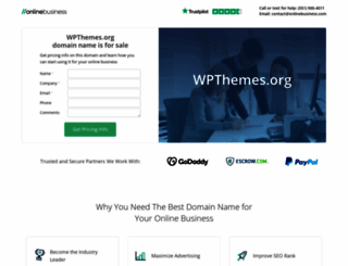 wpthemes.org screenshot