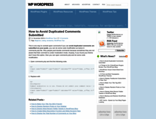 wpwordpress.com screenshot