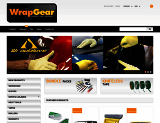 wrapgear.com.au screenshot
