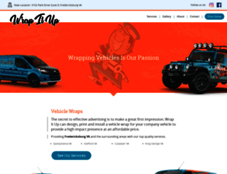 wrapitupdesign.com screenshot