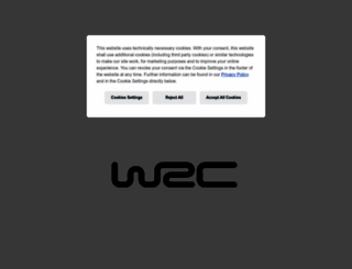 wrc.com screenshot