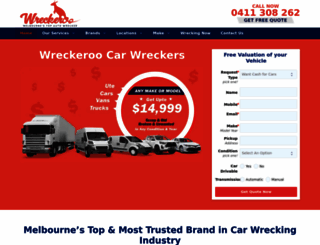 wreckeroo.com.au screenshot