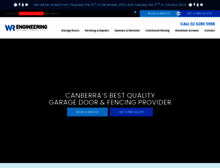 wrengineering.com.au screenshot