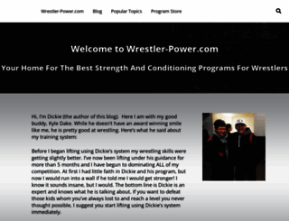 wrestler-power.com screenshot