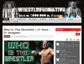 wrestlinformativo.wordpress.com screenshot