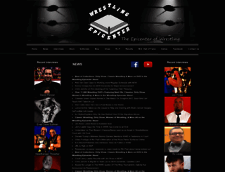 wrestlingepicenter.com screenshot