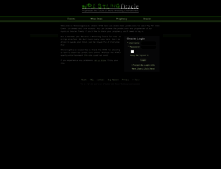 wrestlingoracle.com screenshot