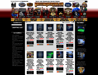 wrestlingsuperstore.com screenshot