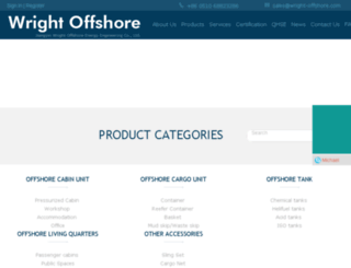 wright-offshore.com screenshot