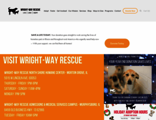 wright-wayrescue.org screenshot