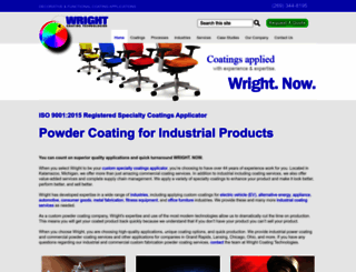 wrightcoating.com screenshot