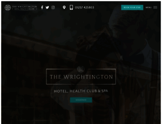 wrightingtonhotel.co.uk screenshot