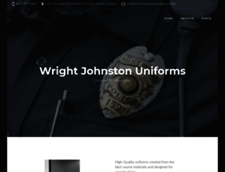 wrightjohnstonuniforms.com screenshot