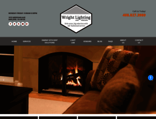 wrightlighting.com screenshot