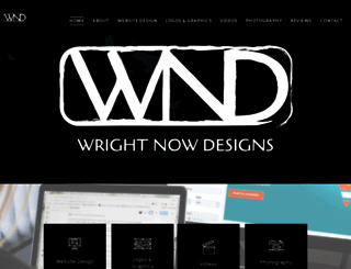 wrightnowdesigns.ca screenshot